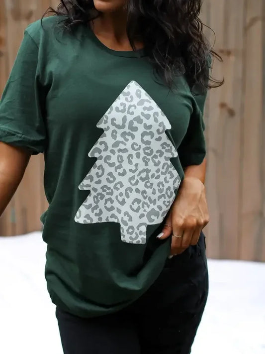 Leopard Christmas Tree